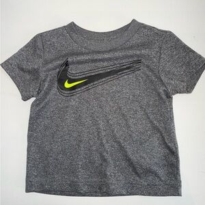 Toddler Nike Gray Dri-Fit Tee